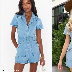 Show Me Your MuMu Outlaw Romper Size Large
